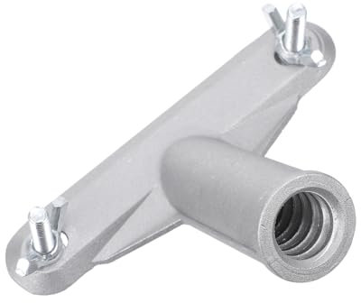 Angoily Besenkopfhalterung Mit Gewindeanschluss Für Stieladapter Aluminiumlegierung Für Verlängerungsstangen Kompaktes Design Für Aufbewahrung