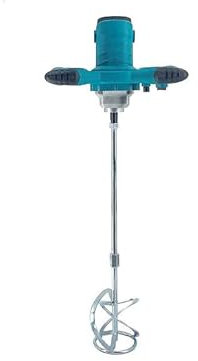 Yofidra Agitador de mortero de color inalámbrico, 900 W, sin escobillas, con 2 baterías de 3,0 Ah, mortero con engranaje de 6 velocidades, par de giro de 65 Nm, rosca M14, mezclador industrial para