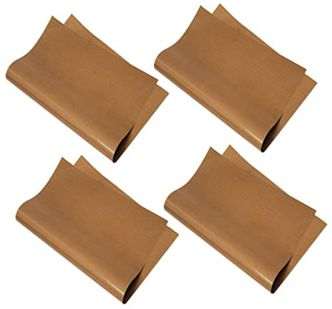 Warmhm 4Feuilles Cuisson Antiadhésives Haute Température Lot de Parfait pour Four et Cuisson Four Facile Réutilisable