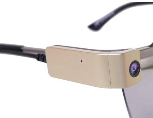 SNBGRYE Mini Tragbare Mobile Kamera, Aufsteckbrille 1080p HD Smart Kamerabrille, Eingebautes Mikrofon, Outdoor-Reiserekorder (Ohne Brille),C