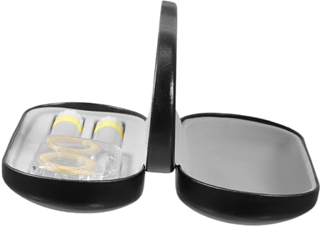 iplusmile Estuche para Gafas Doble Organizador Portátil para Lentes Correa para Sujetar Gafas para Viajar y Almacenamiento Casa