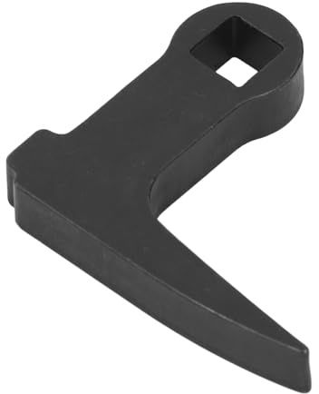 Itonash L Shaped Crowbar Adapter Head Tool, Heavy Duty Pry Bar Wrench Adapter for Half Shaft Removal, with 1/2 Inch Drive Ratchet Compatibility