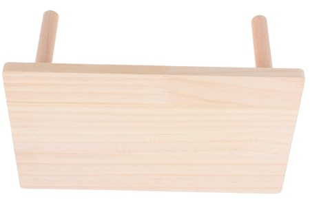 Gatuida Hamster Plattform Holzbrett Spielzeug Zweite Etage Stabiler Hamsterspielturm Für Mehr Bewegung Und Koordination Haustier Hamster