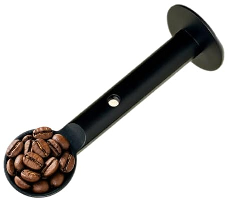 Coffee Tamper Scoop - Dubbelsidig Espresso Tamper-sked, Kaffemätskopa & pressverktyg, Kaffetampningsverktyg i rostfritt stål | -kaffetillbehör för hemmakontor Café Restaurang användning