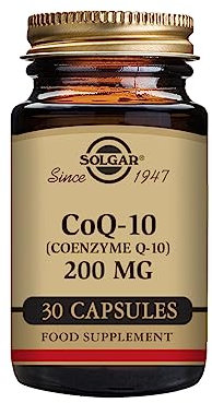 Solgar CoQ-10 (Coenzyme Q-10) 200 mg Vegetable Capsules - Pack of 30