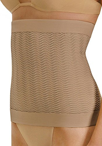 SOLIDEA Unisex Silver Wave Bauchband | Damen Kommpression-Bauchband, Herren Kommpression-Bauchband