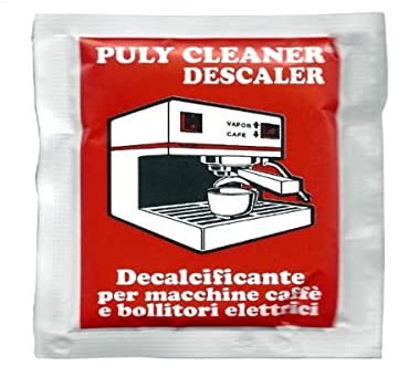 Puly Cleaner Descaler - Decalcificatore Per Macchine Caffè e Bollitori Elettrici, 10 bustine da 30 g