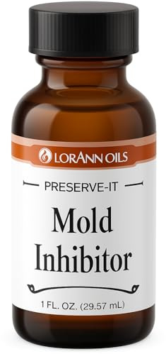 LorAnn Preserve-it Mold Inhibitor, 1 Ounce Bottle | Practical mould and fermentation inhibitor, potassium sorbate preservative for food sweets, desserts, pastries
