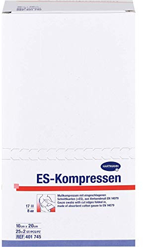 ES-Kompressen Steril 10x20 cm 8fach CPC