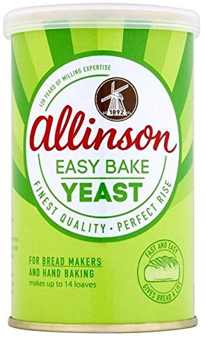 Allinson Easy Bake Yeast Tin 100g - Allinson Easy Bake Yeast Tin 100g [Parallel Import]
