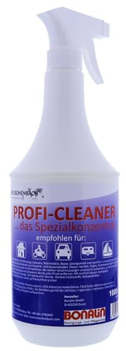 Reuschenbach Profi-Cleaner Caravan-Reiniger 1 x 1 Liter | Spezialkonzentrat für Wohnmobil, Auto, Boot & Motorrad | Biologisch abbaubar, säurefrei, lösungsmittelfrei