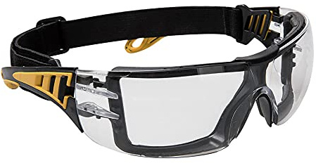 Portwest Impervious Tech Spectacle, Color: Clear, Size:, PS09CLR