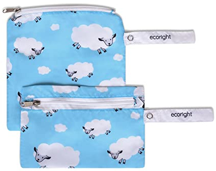 Ecoright Wiederverwendbar Sandwich-Tasche leckerlitasche für hunde zum umhängen mit reißverschluss Sandwichhalter ohne BPA