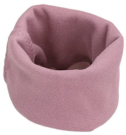 Hundeohrschutz, schalldichter Hundeohrschutz für Camping bei kaltem Wetter für den Außenbereich(Rosa, L-Code)