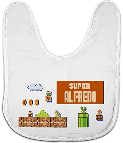 LolaPix Bavoir bébé. Bavoir Personnalisé au Prénom. Bébé, garçon, fille. Bavoir bébé fermeture velcro. Cadeaux personnalisés. Différentes couleurs. Divers modèles. MARIO