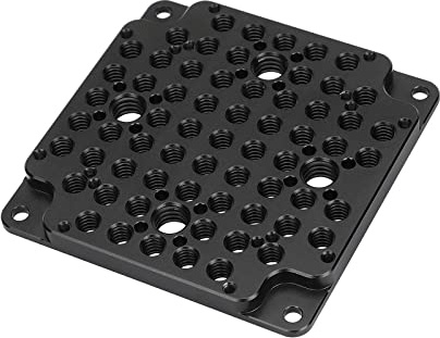 CAMVATE Kamera ostmonteringsplatta kompatibel med standard 75 mm VESA-fäste