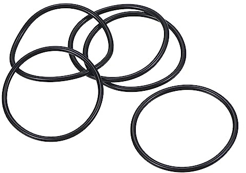 PATIKIL O Joint Torique Nitrile Caoutchouc 37mm OD 33mm ID 2mm Largeur, 25 Pcs Métrique Scellage Joint pour Robinet Plomberie Automobile Réparation, Noire