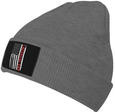 351 Laufmütze Herren Lacrosse Papa Usa Flagge Funktionsmütze Street Classics Jersey Mütze Stretchy Slouch Beanie Für Snowboarden, Motorradfahren, Laufen
