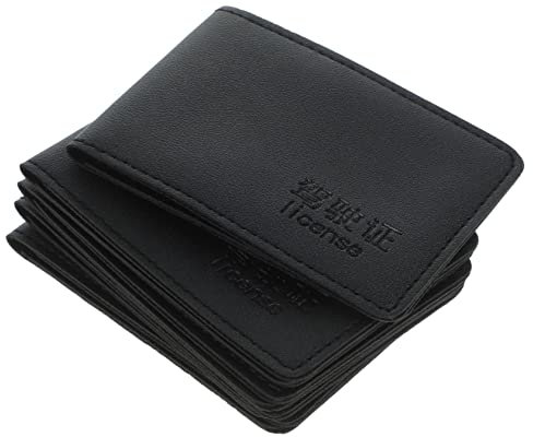 Tofficu 15pcs Id Holder Wallet Car Cards Wallet Credit Cards Purse Organizer Pu Holder