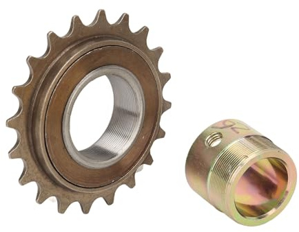 Tbest 20T Freewheel, Drive Freewheel Adapter Kit with 25.526mm Adapter Kit Replacement Bicycle Flywheel for Electric Bike
