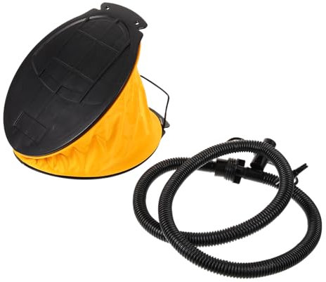 EPIGEIST Fußluftpumpe Für Fahrräder Und Spielzeuge Tragbare Fußpumpe Für Aufblasbare Matratzen Kompakt Und Leicht Lösung Für Strand Und Camping