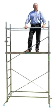 Premium Aluminium DIY Scaffold Tower (3.83m Working Height (WH))