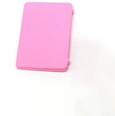 Simulation Mini Laptop Computer Dollhouse Miniature, Doll House Computer Alloy Simulation Laptop, 1:12 Alloy Crafts Dollhouse(Pink Computer-1pc)