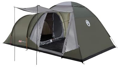 Coleman Waterfall 5 Deluxe Family Tent, 5 Man Tent With Separate Living And Sleeping Area, Easy To Pitch, 5 Person Tent, HH 3000 Mm, One Size