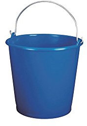 ALUMINIUM ET PLASTIQ Seau ménage 12 L, gradué Bleu