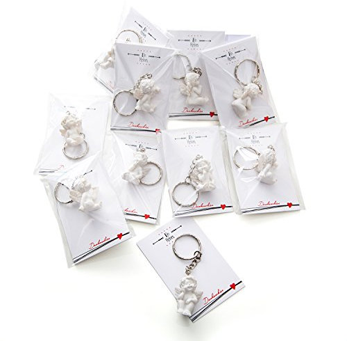 Logbuch-Verlag 20 kleine Engel Geschenke mit Karte Dankeschön Geburtstag Hochzeit Gästegeschenk