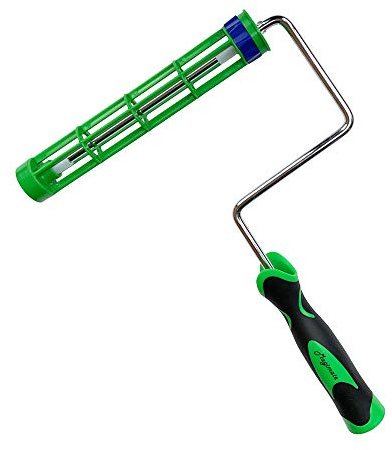 Magimate Paint Roller Frame for General Core Roller Covers, 9-inch Non-Slip Roller Frame, Soft Grip Threaded Roller Handle