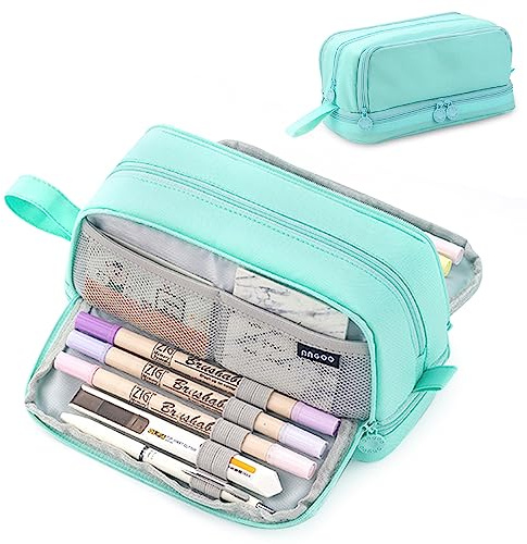 Federmäppchen Federtaschen,Große Kapazität Mäppchen,4 Fächer Pencil Cases | Mäppchen Mädchen Teenager,Langlebig Federtaschen,Pencil Case,Bleistifttasche für Schule & Büro