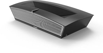 CASIRIS H6 Ultra Courte Focale Videoprojecteur, 3D 4K Projecteur Laser, 3000 ANSI Lumens, 150, Dolby Atmos, HDR10, Android TV, 110% BT.2020 Gamme de Couleurs