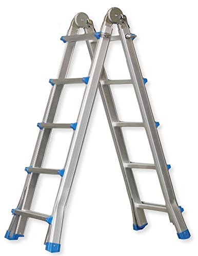 Klappleiter Teleskopleiter Anlegeleiter 4 x 5 Leiter Vielzweckleiter Stehleiter