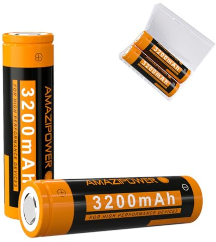 3200mAh NiMH Alta Capacidad Baterías, Portátil Pro Power Iluminación Emergencia Linterna Batería (Paquete de 2) ZD