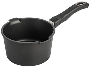Gastrolux 1,3 L, 16 cm, todos los fuegos e inducción, revestimiento antiadherente Biotan Plus, mango extraíble, deformable, 17130 A