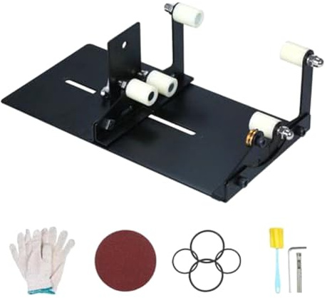 Wisboey Glass Bottle Cutter Kit Edelstahl-Glasflaschenschneider mit Schneidkontrolle zum Erstellen Von Glasskulpturen Cutter für DIY-Glas Schneidemaschine