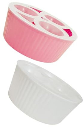 KONTONTY 2 Pezzi Vaso Per Coltivazione Senza Terreno Per Tulipani e Narcisi Con Scomparti Base Antiscivolo e Indicatore Acqua Per Piante Da Interno