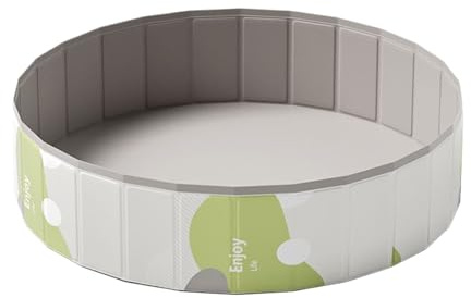 Piscina per cani pieghevole | Piscine per cani di grandi dimensioni | Bacino PVC Non Gonfiabile per il Bambino Casa Esterno Giardino Scuola