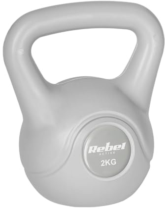 Rebel Electro Kettlebell Bitumen 2kg RBA-2322G-02 Grau