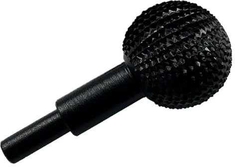 ainih Fresa giratoria esférica de carburo 41,2 mm, fresa bola, cabezal pulido for tallado madera, gubia