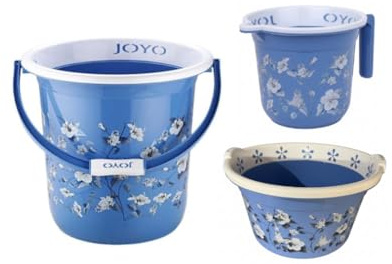 JOYO 3Pcs Dream Set Blue Includes: Jug1.1L / Bucket 18L / Tub