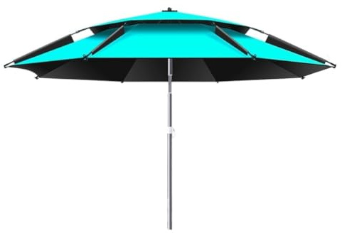 LYGSWDB Ombrellone da Giardino Ombrellone da Esterno Ombrellone da Pesca Antivento, Ombrellone da Spiaggia per Esterni Protezione UV Ombrello da Pesca Ombrello Portatile Ombrellone da Sole Riparo