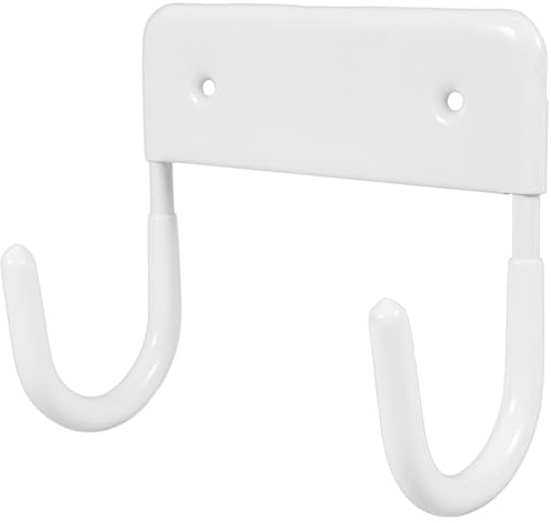 VILLFUL Crochet pour Table à Repasser Blanc en Fer, Support Mural, Rangement Gain de Place, pour Buanderies et Maison