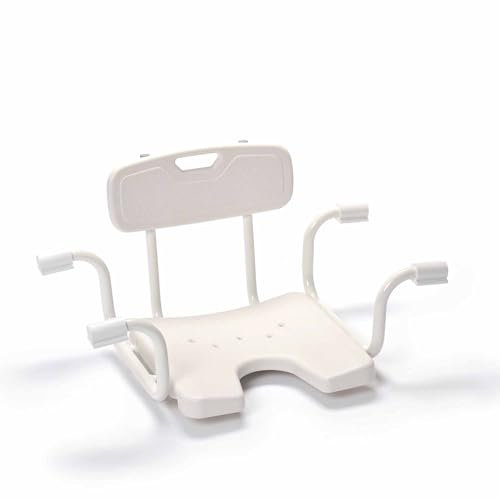 Drive Medical mit Rückenlehne, Badewannensitz Bob, weiß