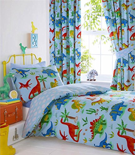 Homemaker Blue dinosaur duvet sets boys bedding and quilt covers