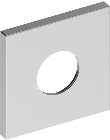 KEUCO 59553030092 Wall Rosette for Flush-Mounted Thermostatic Fitting Square Brushed Bronze