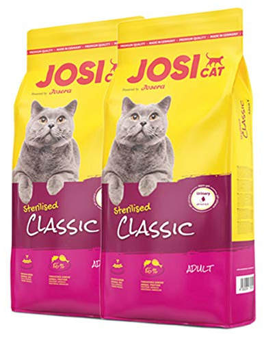 Josera 2 x 10 kg JosiCat Sterilised Classic Sparpaket