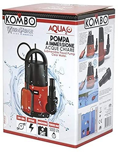 Pompa a Immersione Acque Scure in Acciaio 400W