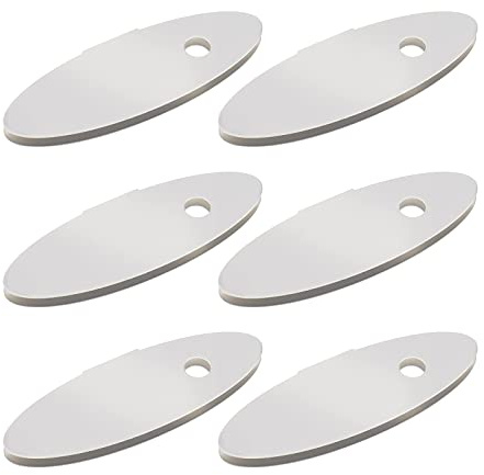 eMagTech 6 Stück Fahrrad Bremsbelag Ausrichtung Werkzeug MTB Scheibenbremse Bremsbelag Einstellwerkzeug Fahrrad Bremse Rotor Pads Montage Assistant Werkzeuge Fahrrad Zubehör Edelstahl